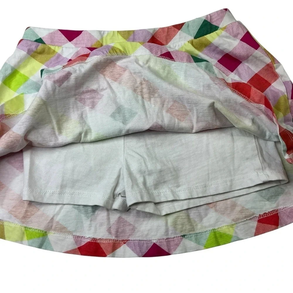 Girls Skorts Clothing Bundle Lot of 3 Mini Skirt Skorts Multicolor Patterns Sz M